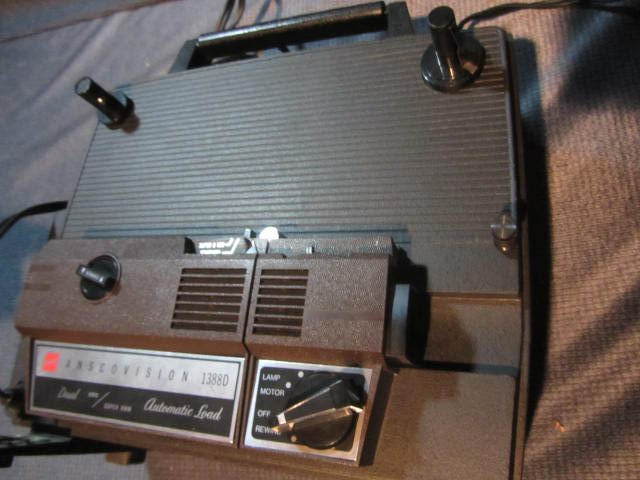 lot 341 image: 8mm Projector, Screen