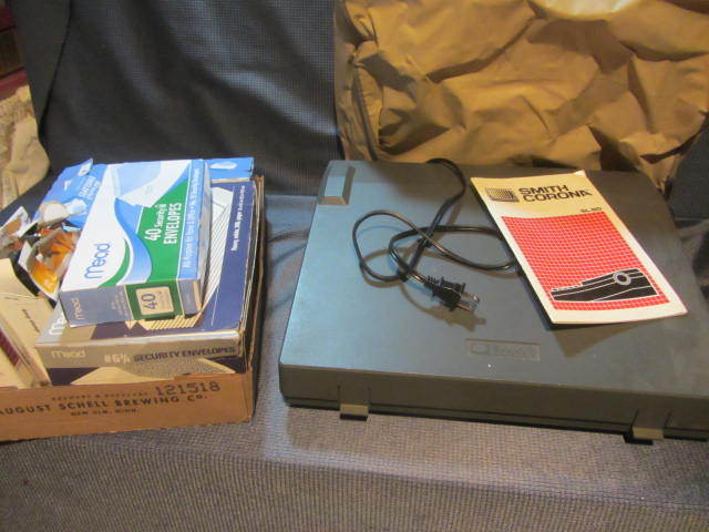 lot 358 image: Electric Typewriter, Envelopes