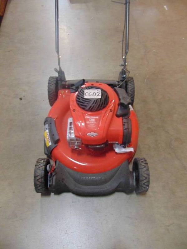 lot 315 image: CRAFTSMAN M110 140-cc 21-in Gas Push Lawn Mower with Briggs & Stratton Engine CMXGMAM1125499