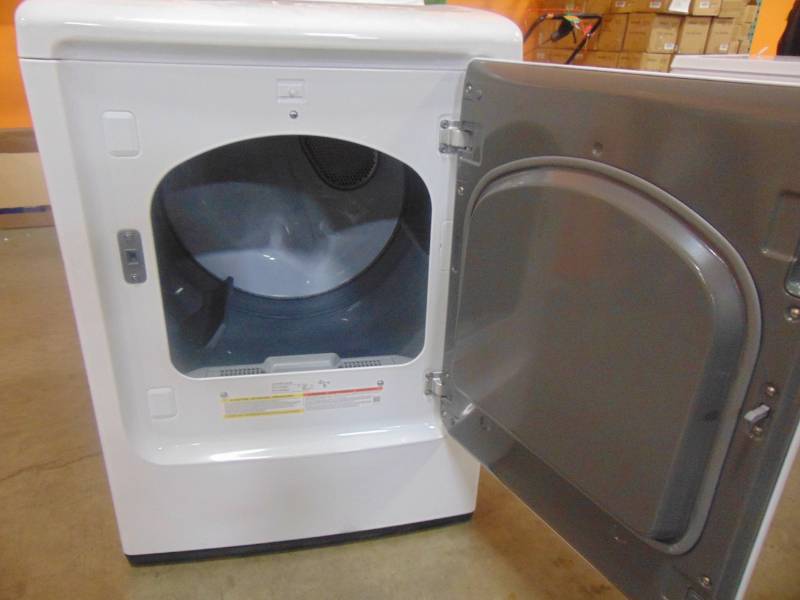lot 319 image: Samsung 7.2-cu ft Electric Dryer (White) DV40J3000EW