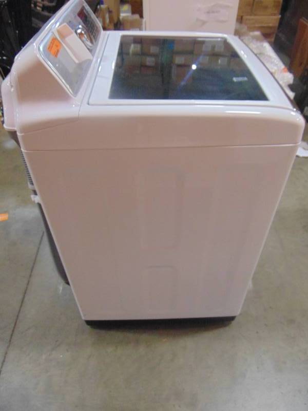 lot 348 image: Samsung 5.0-cu ft High-Efficiency Top-Load Washer (White) ENERGY STAR WA50M7450AW