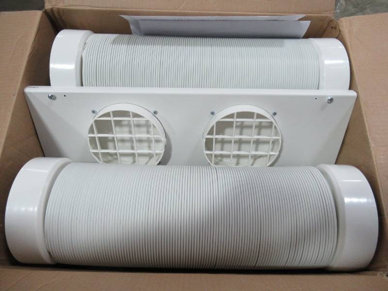 lot 161 image: Dual Intake and Exhaust Hose for Whynter Dual Hose Portable Air Conditioner, For Model ARC-143MX