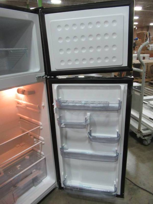 RCA 7.5 cu. ft. Mini Refrigerator with Stainless Look, RFR725, Some