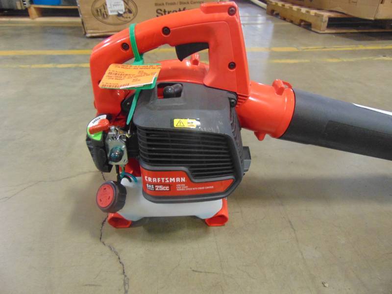lot 378 image: CRAFTSMAN 25-cc 2-cycle 200-MPH 430-CFM Medium-duty Handheld Gas Leaf Blower 41AR25BL793