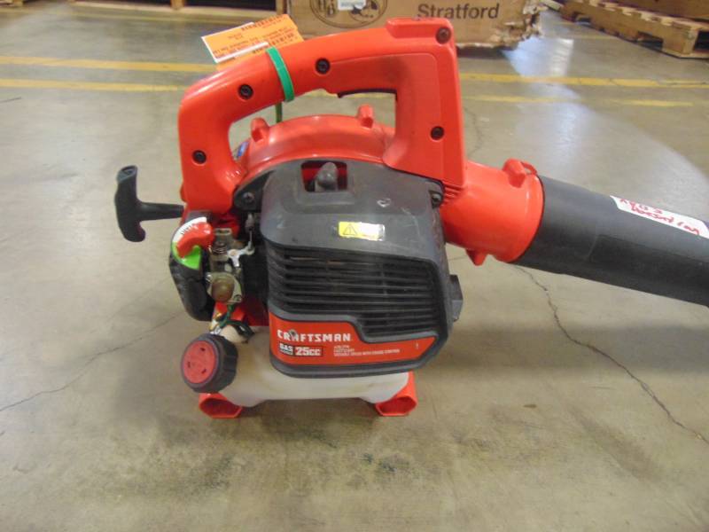 lot 379 image: CRAFTSMAN 25-cc 2-cycle 200-MPH 430-CFM Medium-duty Handheld Gas Leaf Blower 41AR25BL793