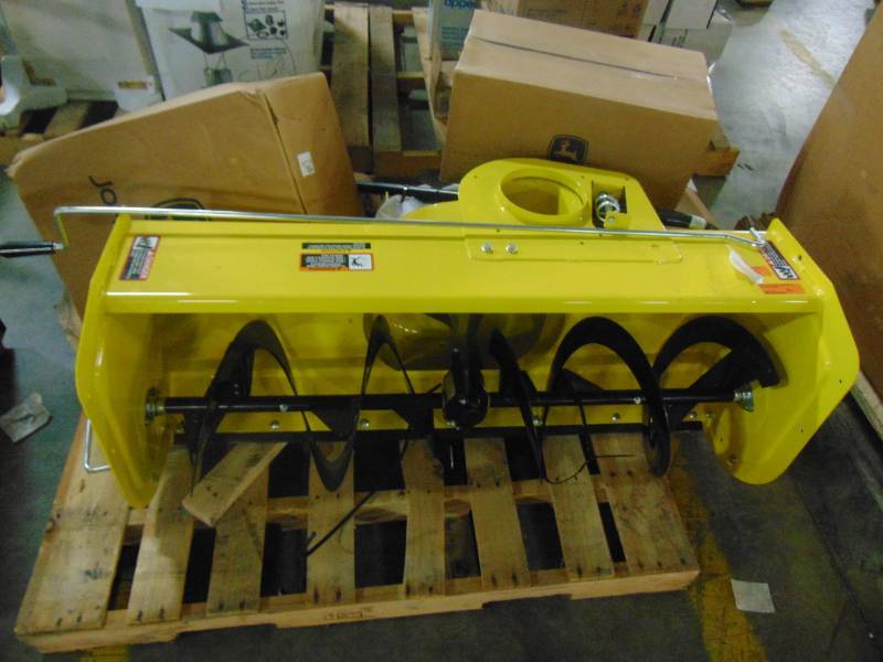 lot 480 image: John Deere 44 in. Snow Blower Attachment for 100 Series Tractors BM26888