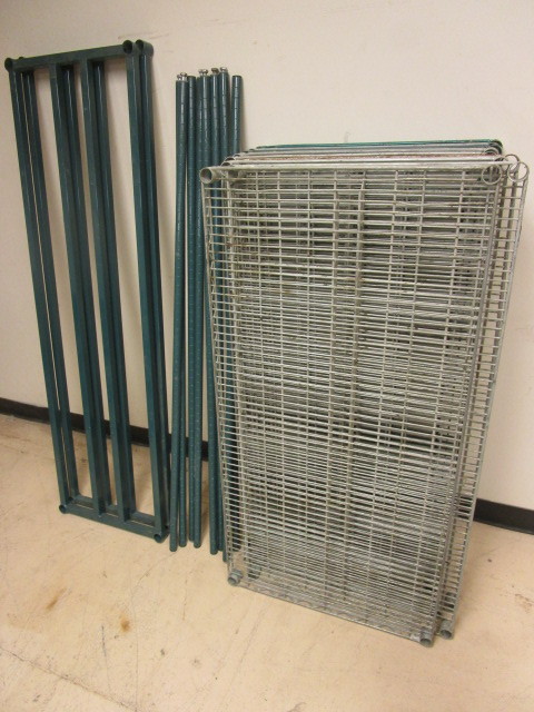 lot 111 image: METRO STYLE KITCHEN SHELVING