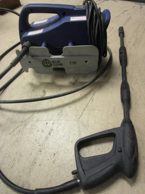 lot 120 image: AR118 BLUE CLEAN-BRAND ELECTRIC POWER WASHER