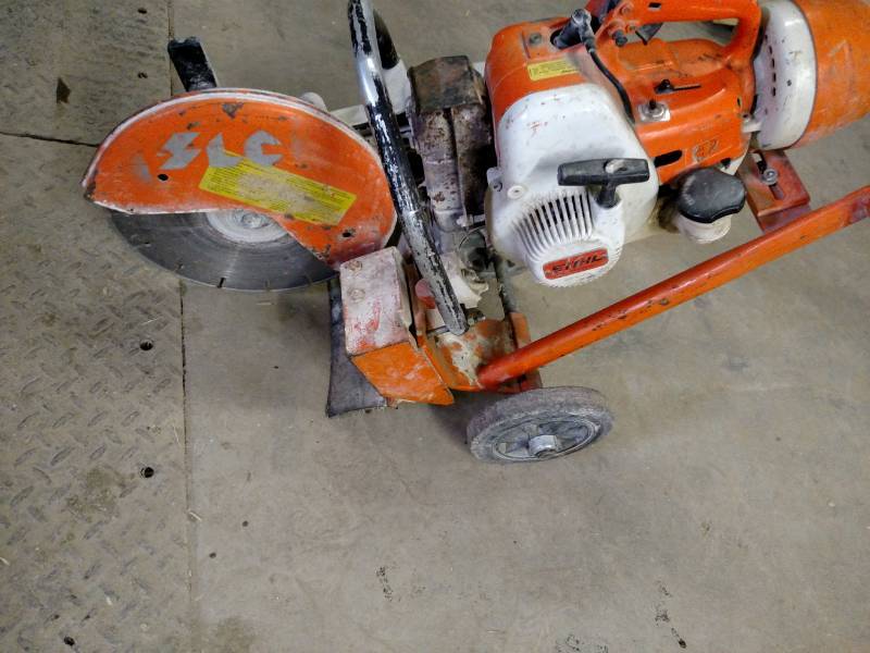 lot 16 image: Stihl Model TS350 Super Concrete Sa...