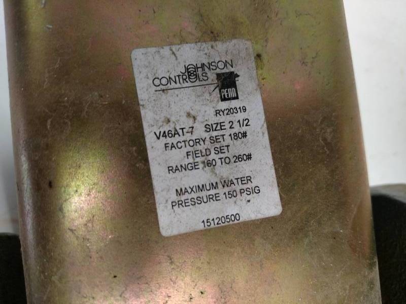 lot 18 image: Johnson Controls 2 12 Water Valve...