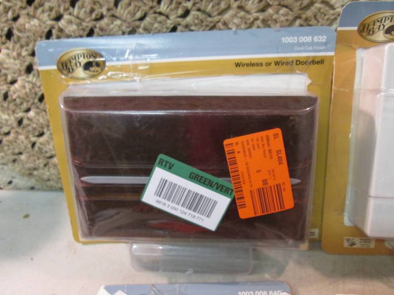 lot 47 image: Lot of Misc WiredWireless Doorbell...