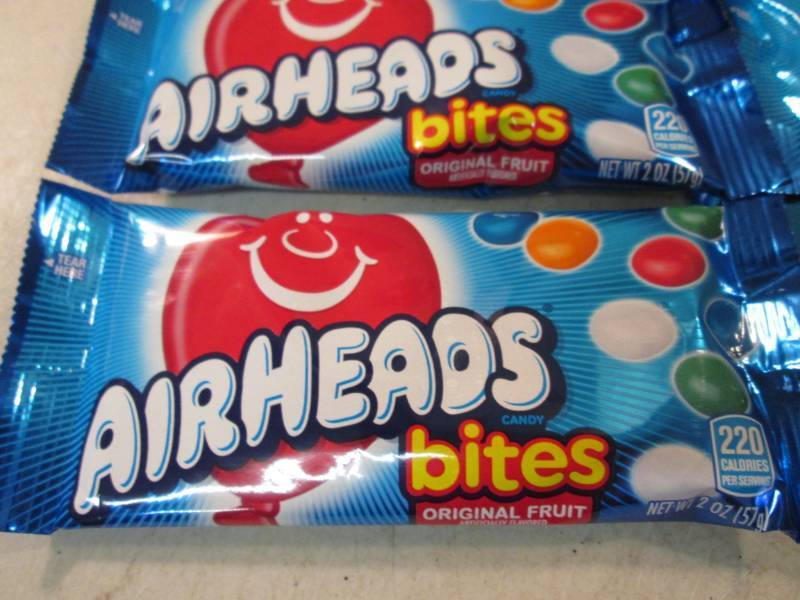 lot 98 image: 12 Bags of Airheads Bites Original ...