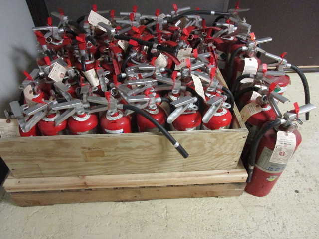 lot 202 image: FIRE EXTINGUISHERS