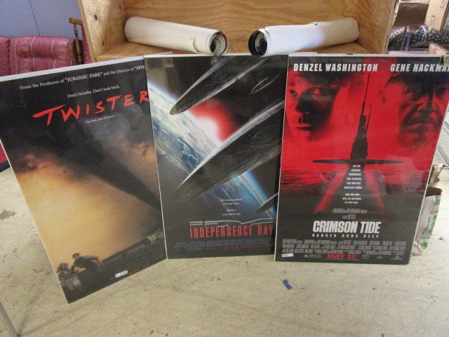 lot 213 image: MOVIE POSTERS