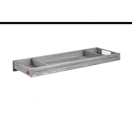 lot 27 image: Oxford baby Richmond brushed gray Changing Topper