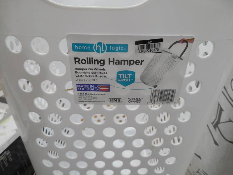 lot 49 image: (2) LAUNDRY BASKETS