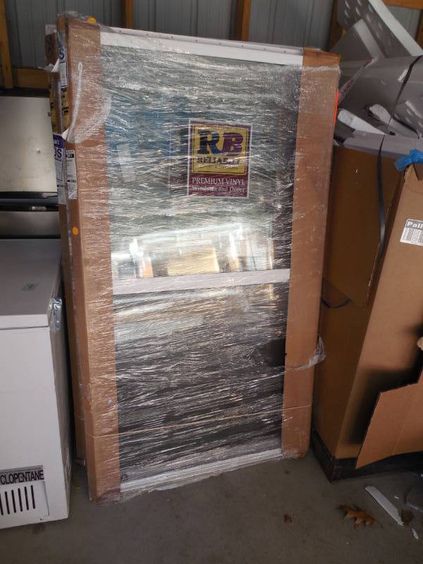 lot 29 image: ReliaBilt 3100 Vinyl Egress Replacement White Exterior Single Hung Window (Rough Opening 36-in x 62-in Actual 35.5-in x 61.5-in)