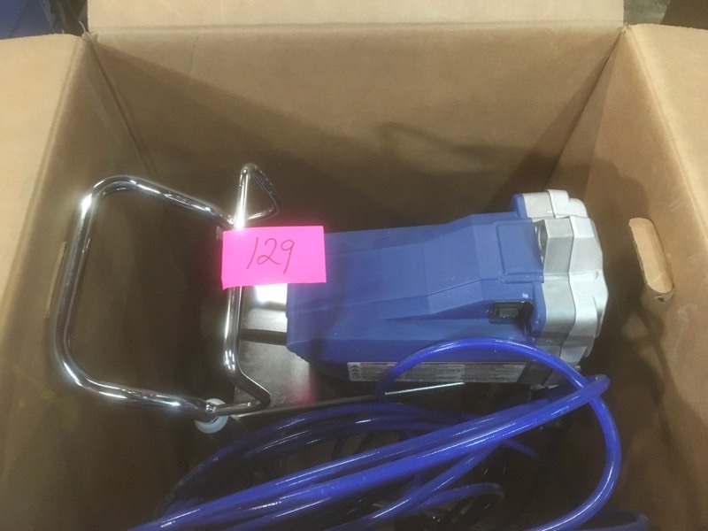 lot 129 image: Graco ProX21 Cart Airless Paint Sprayer with 20 in. Tip Extension