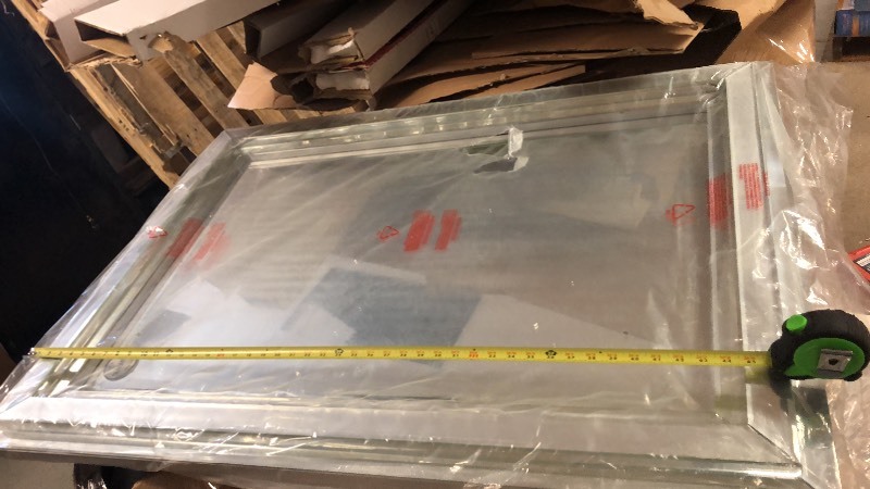 lot 169 image: Bryse 36 in. H x 48 in. W Vertical Mirror not used