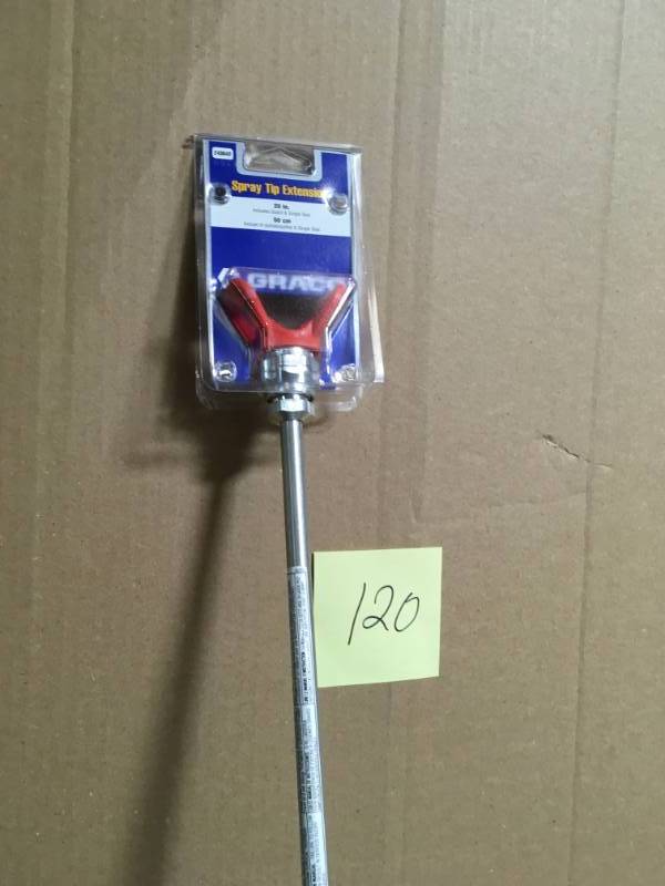 lot 120 image: 20 in. Tip Extension- not used