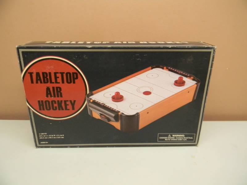 lot 30 image: TABLETOP AIR HOCKEY NEW IN BOX - NEVER USED - SEE PICTURES