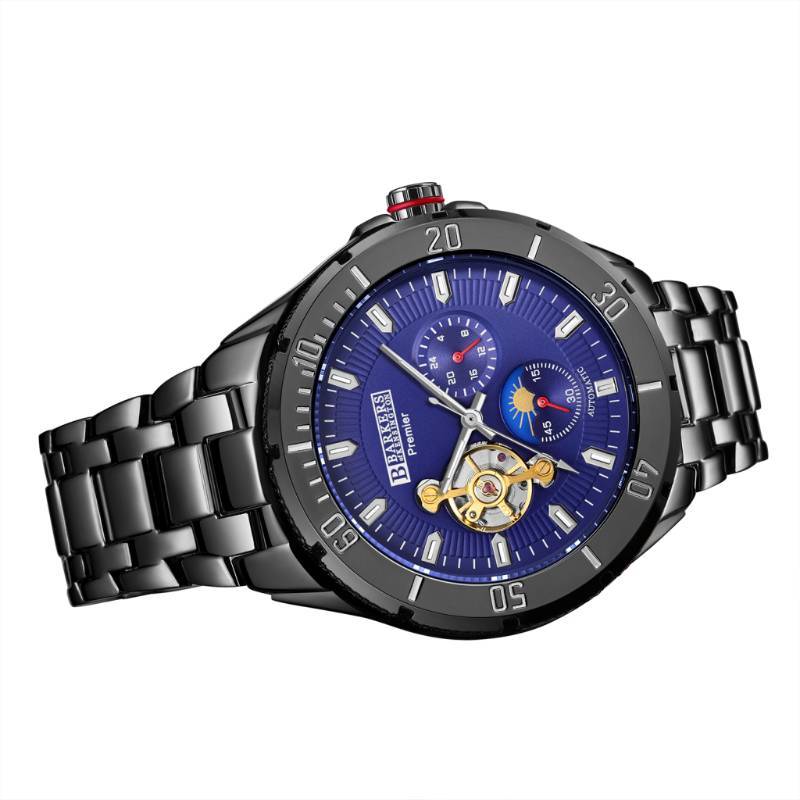 lot 63 image: Mens Premier Automatic Blue Timepiece - $725 Retail