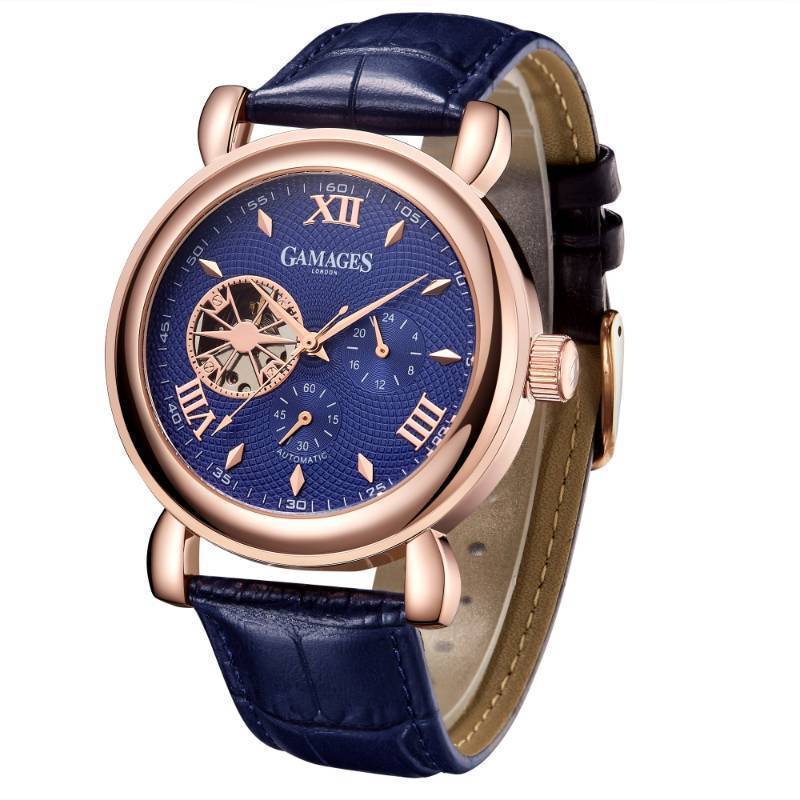 lot 72 image: GAMAGES OF LONDON Limited Edition Hour Timer Automatic Steel
