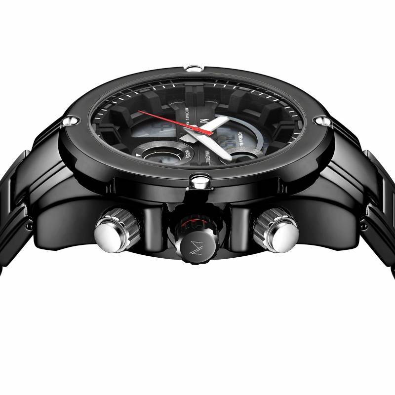 lot 92 image: Maverick 45mm President Steel Link Casper Grey