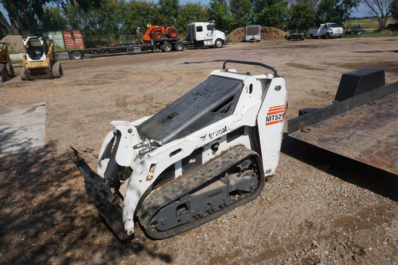 lot 3 image: Bobcat MT 52 Mini Multi Terrain Tracked Skid Loader Skid Steer