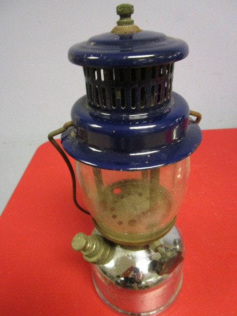 lot 307 image: VINTAGE OIL LAMPS, TWO COLEMAN BRAND