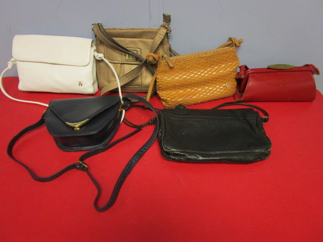 lot 418 image: PURSES,  ETIENNE AIGNER, ANNE KLEIN