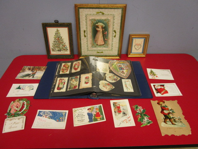 lot 431 image: VINTAGE CHRISTMAS CARDS, GREETING CARDS