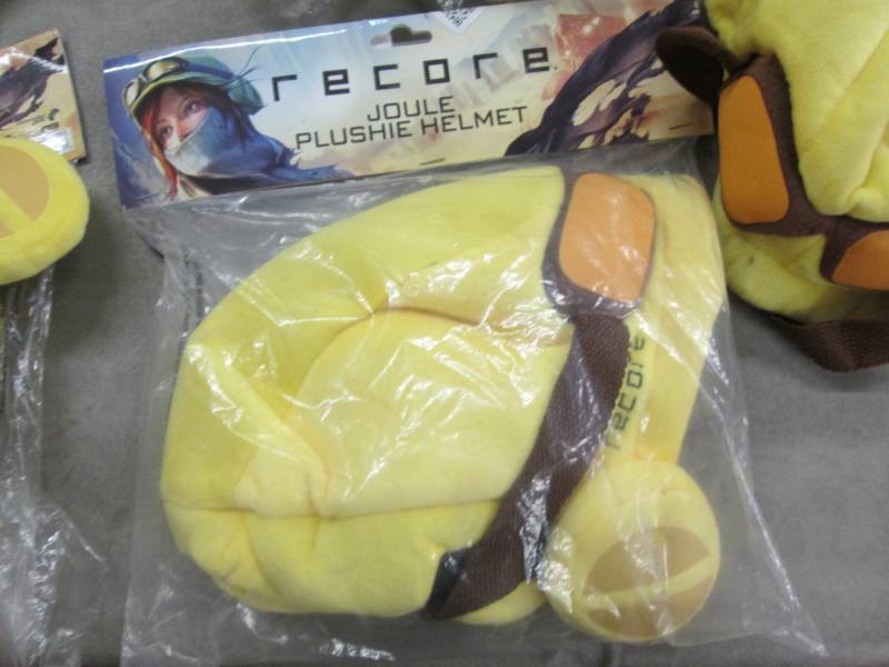 5 Recore Joule Plushie Helmets...