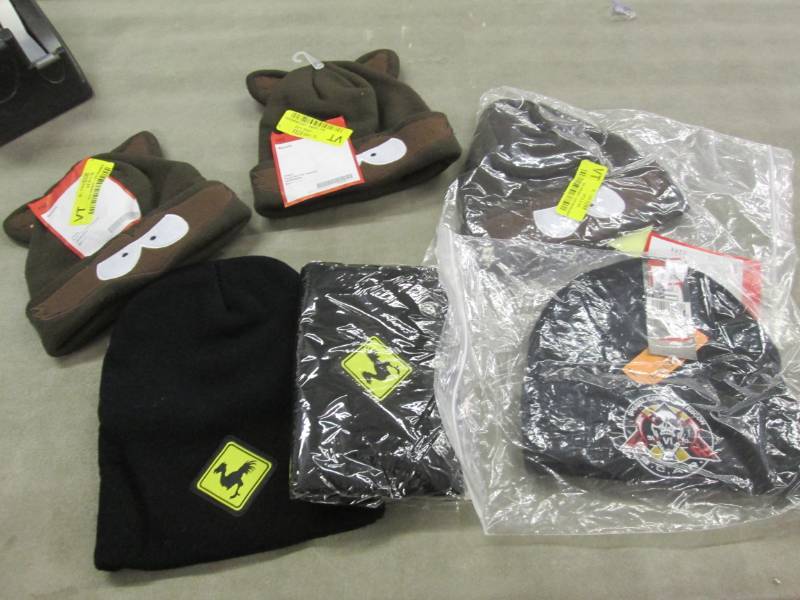 6 Stocking Hats...