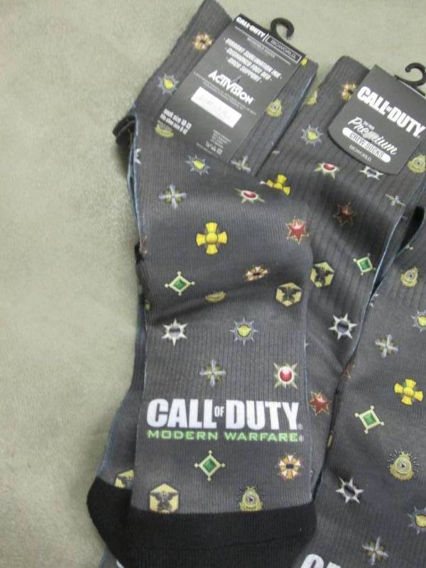 9 pr Call of Duty Premium Crew Sock...