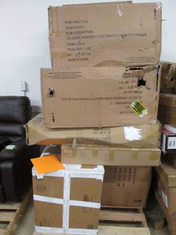 Pallet of Furniture Damaged or Mis...