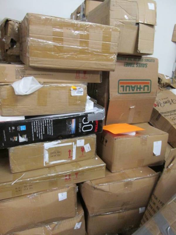 Pallet of Furniture Damaged or Mis...
