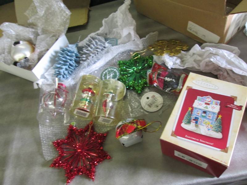Assorted Christmas Ornaments...
