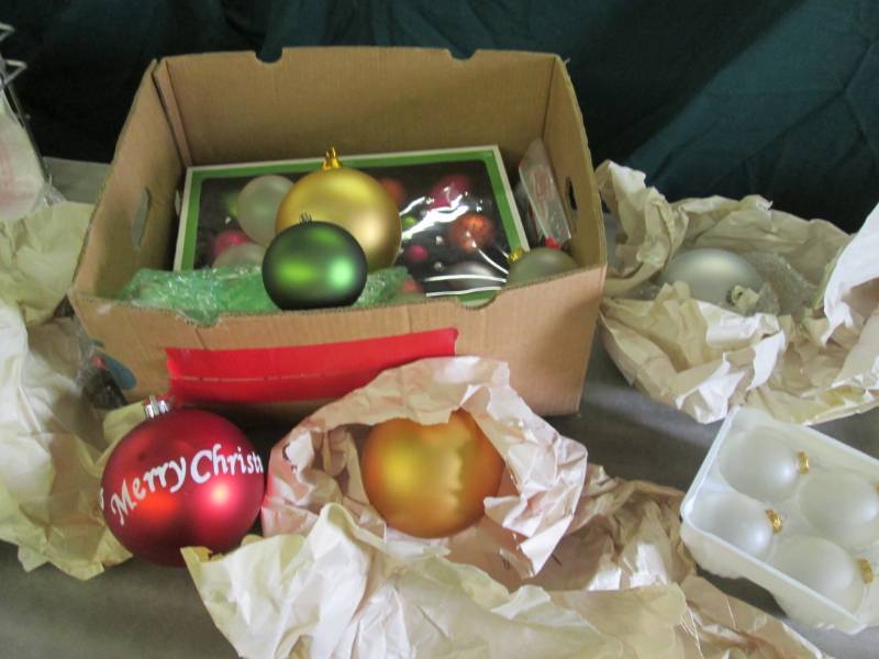 Lot of Assorted Ball Ornaments...