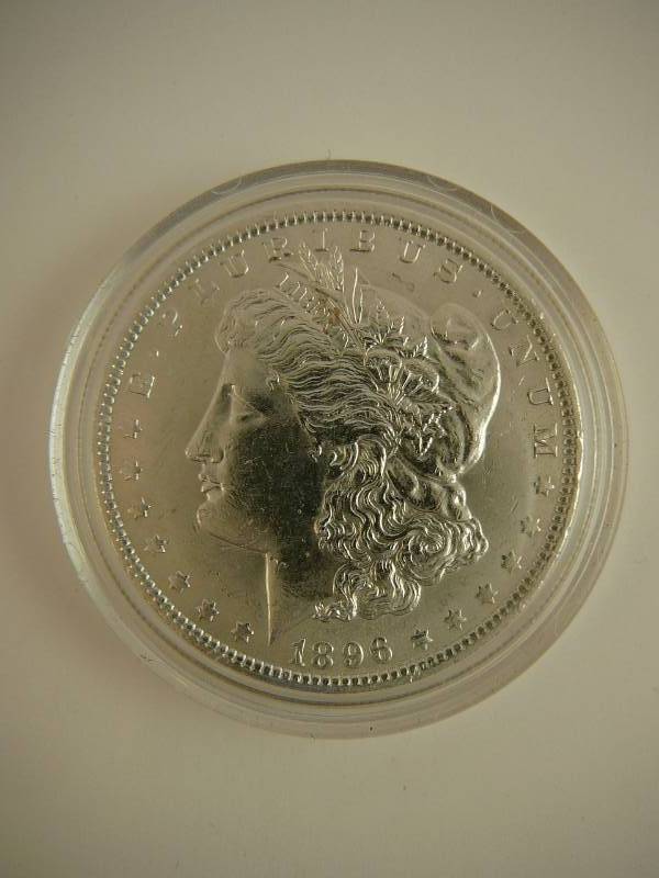lot 8 image: 1886 Morgan Silver Dollar