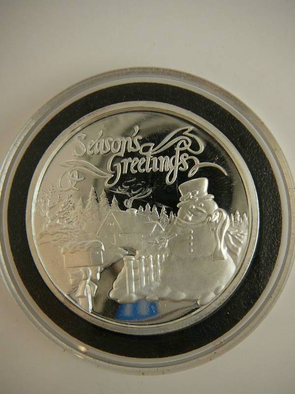 lot 49 image: 999 Fine Silver 1 Troy Ounce