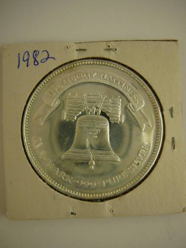 lot 51 image: 999 Fine Silver 1 Troy OUnce