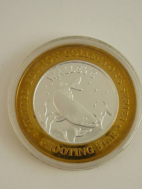 lot 66 image: .999 Center Shooting Star Casino Walleye