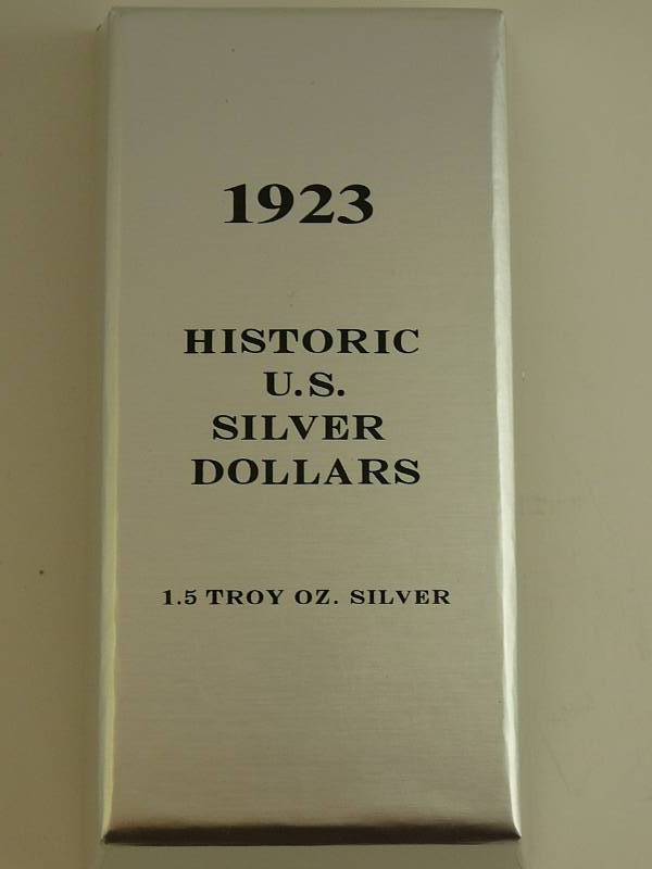 lot 69 image: 1923 Historic Silver Dollar