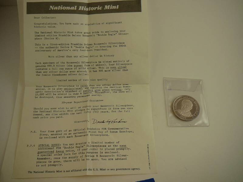 lot 79 image: 1982 First Edition Double Eagle