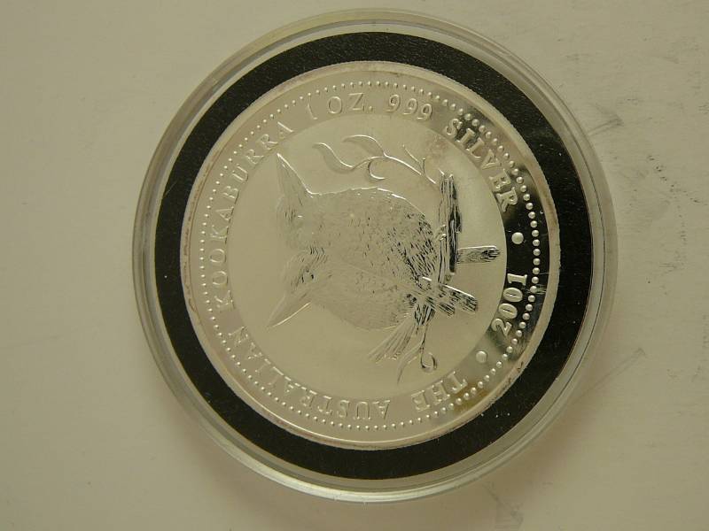 lot 145 image: .999 1 Troy Ounce The Austrailian Kookaburra