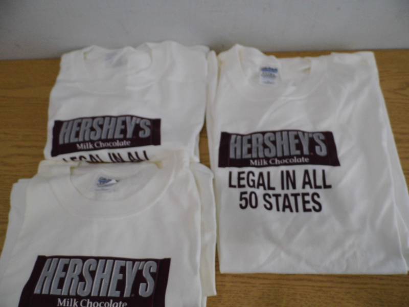 Lot of 3 Hersheys T-Shirts