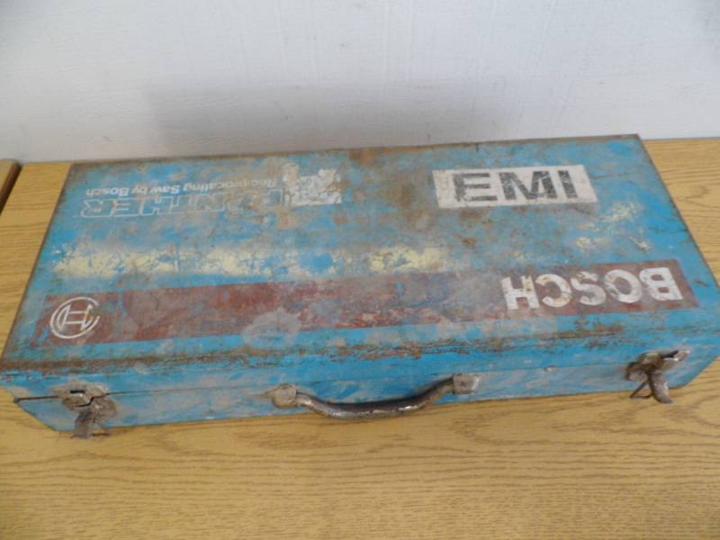 Metal Bosch Saw Case