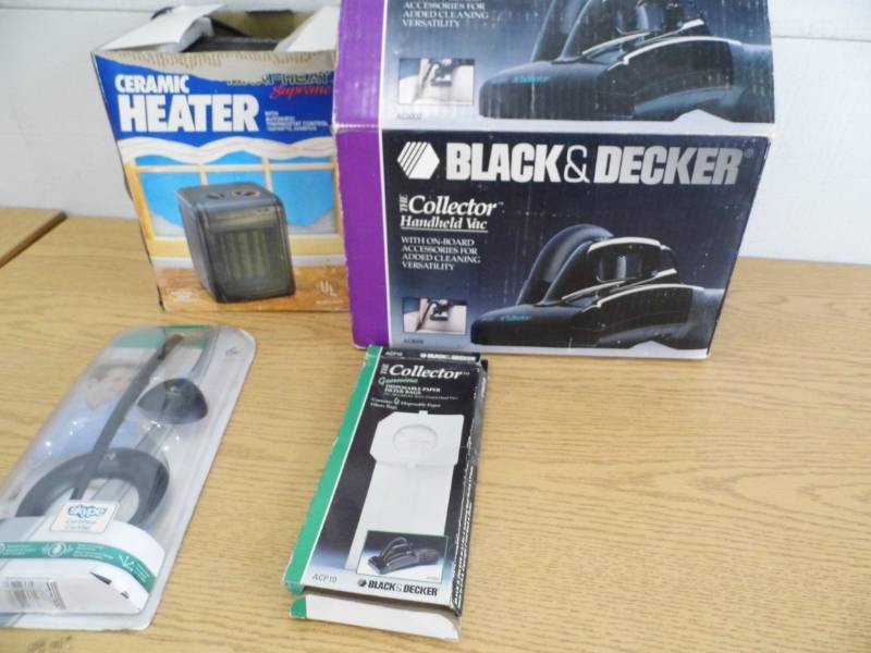 Heater - Black & Decker Vac - Microphone
