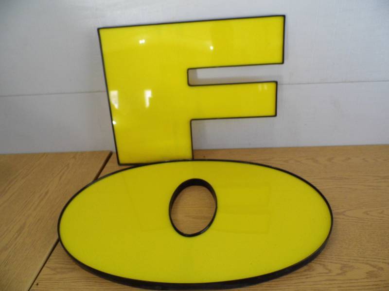 Letter Faces O F